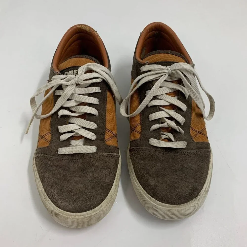 Globe Australia Men's Skybird Leather Suede Low Top Lace Up‎ Skate Shoe Size 9.5